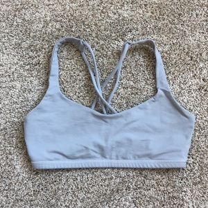 Light grey Lululemon free to be bra